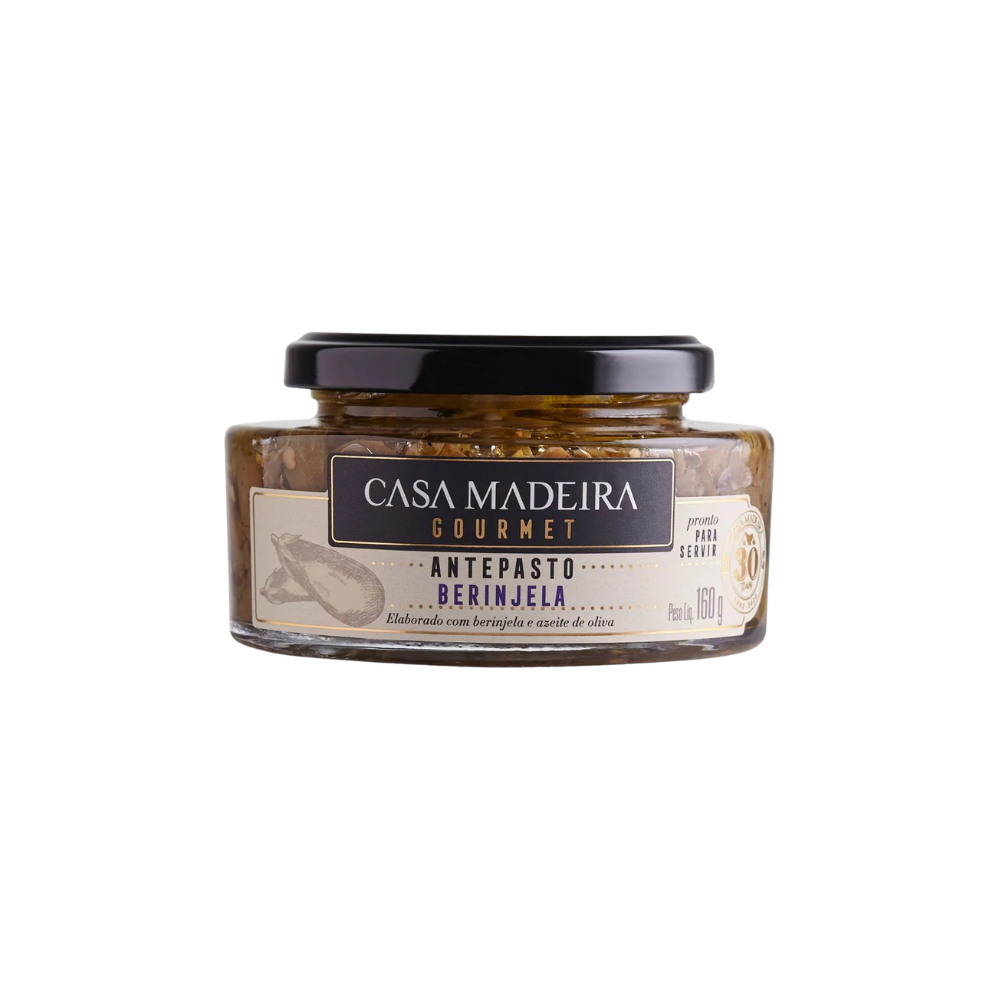 Antepasto Casa Madeira Berinjela 160g