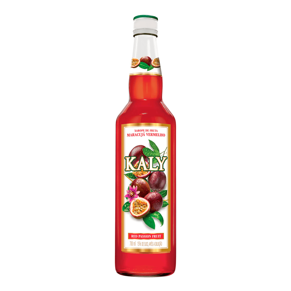 Xarope Kaly Maracujá Vermelho 700ml