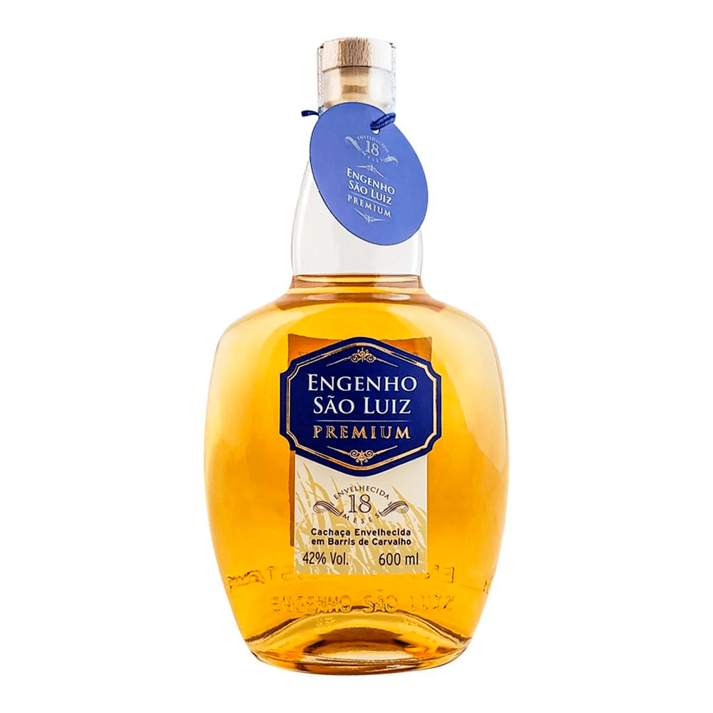 Cachaça Engenho São Luiz Premium Carvalho 600ml