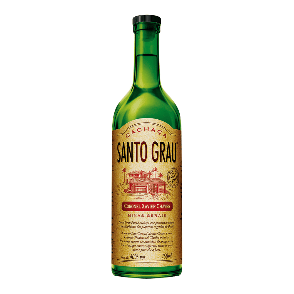 Cachaça Santo Grau Coronel Xavier Chaves 750ml
