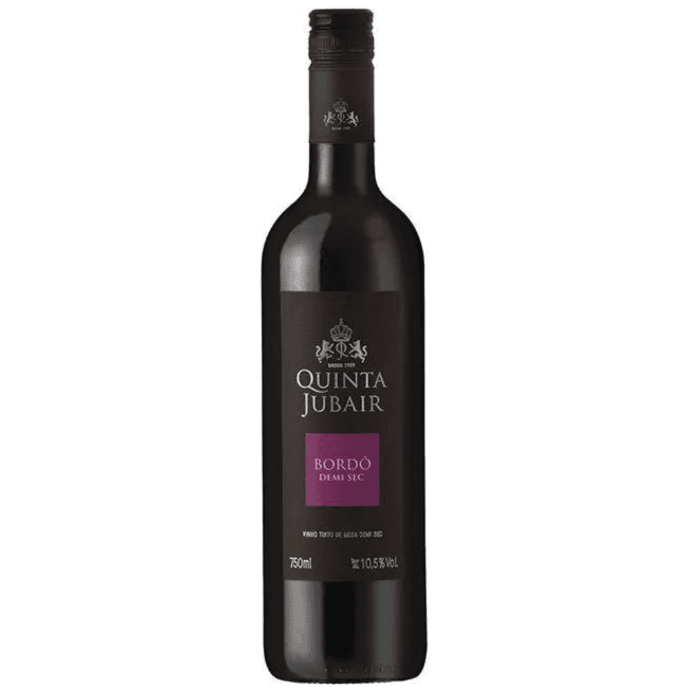 Vinho Góes Quinta Jubair Bordô Demi Sec 750ml
