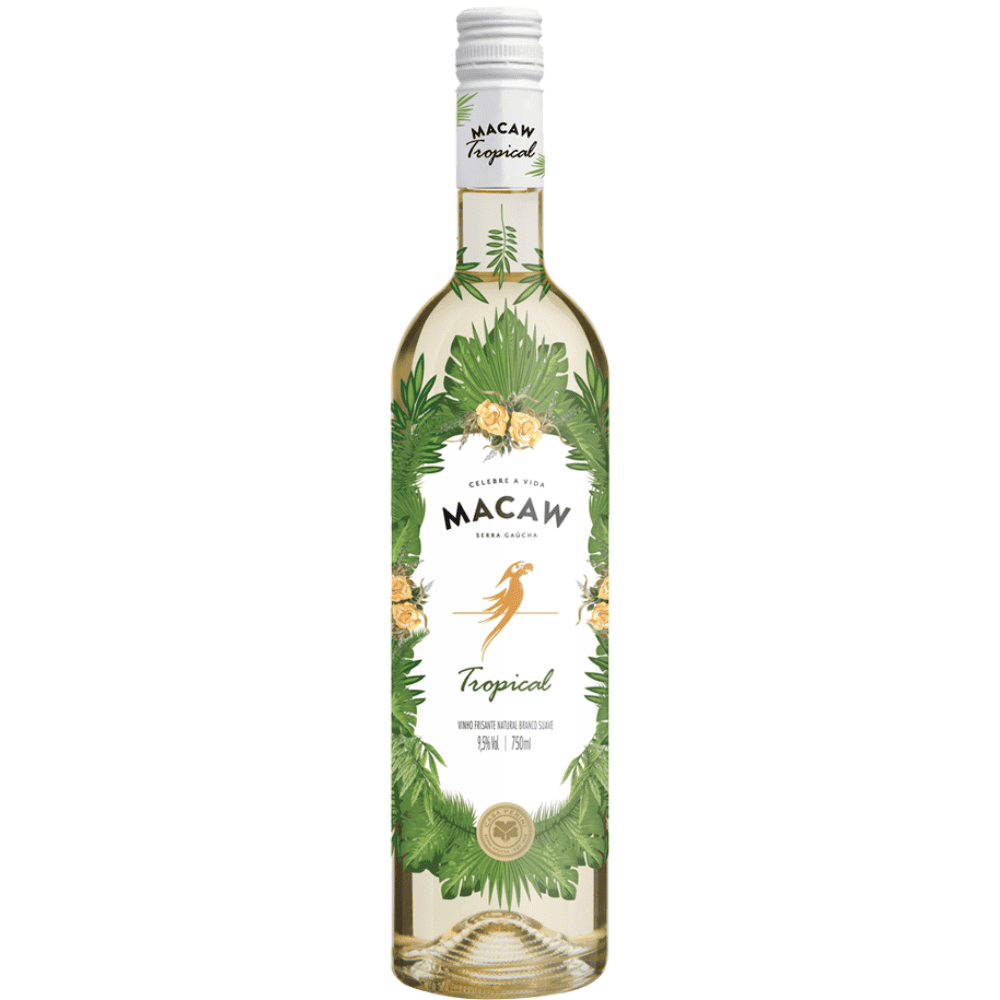 Vinho Casa Perini Frisante Macaw Tropical Branco 750ml