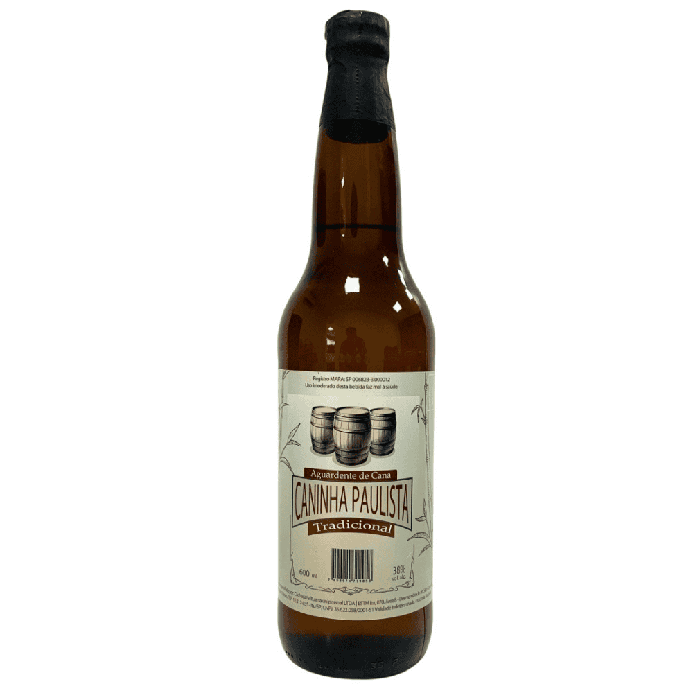 Cachaça Caninha Paulista Ituana 600ml