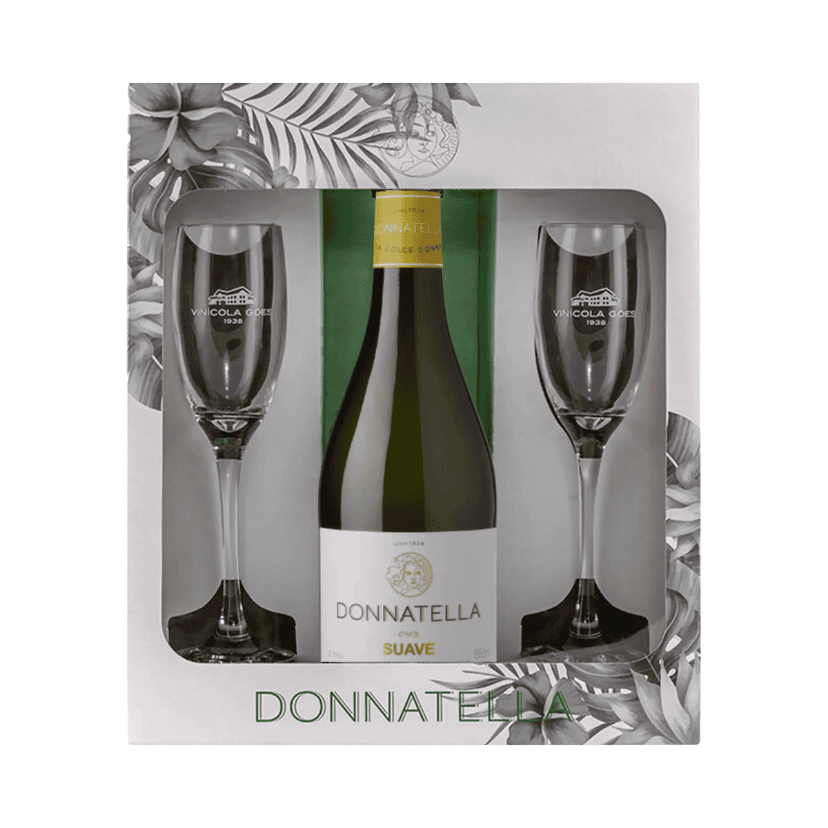 Kit Frisante Góes Donnatella Suave 660ml com 2 Taças