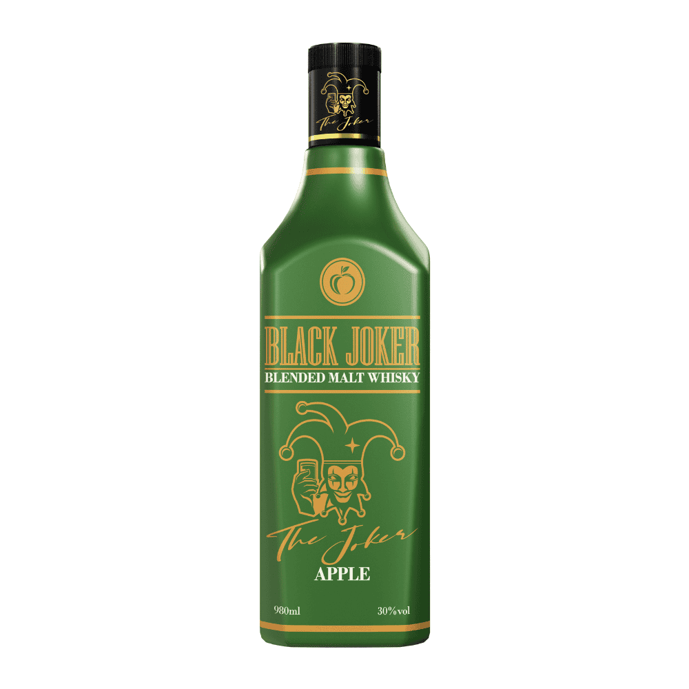 Whisky Black Joker Apple Pet 980ml