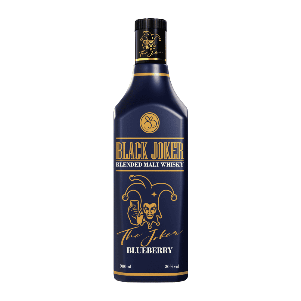 Whisky Black Joker Blueberry Pet 980ml