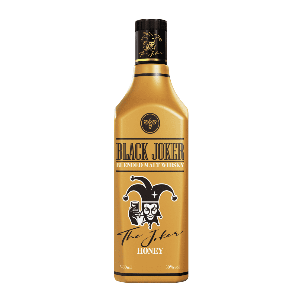 Whisky Black Joker Honey Pet 980ml