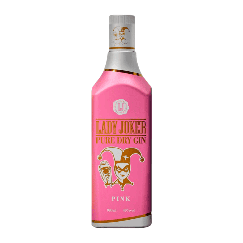 Gin Lady Joker Pink Pet 980ml