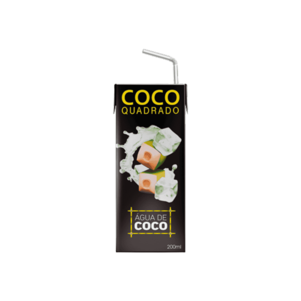 Água de Coco Tradicional Coco Quadrado 200ml