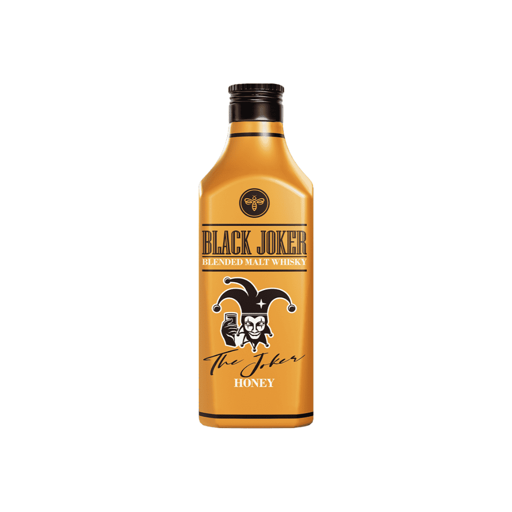 Miniatura Whisky Black Joker Honey Pet 200ml