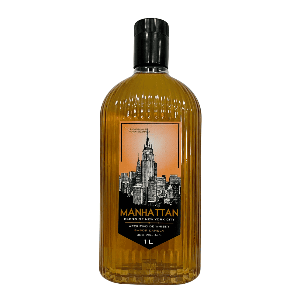 Aperitivo de Whisky Manhattan Canela Pet 1L