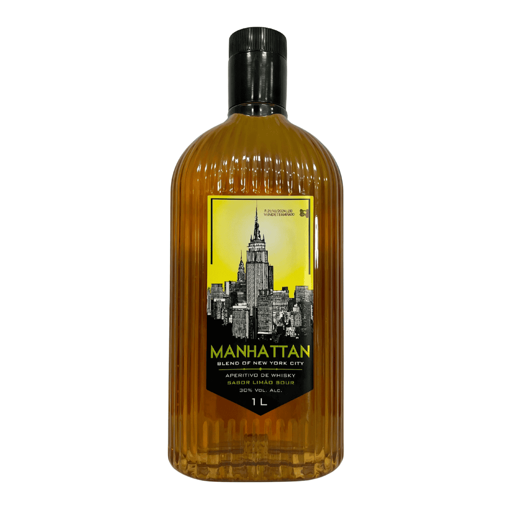 Aperitivo de Whisky Manhattan Limão Sour Pet 1L