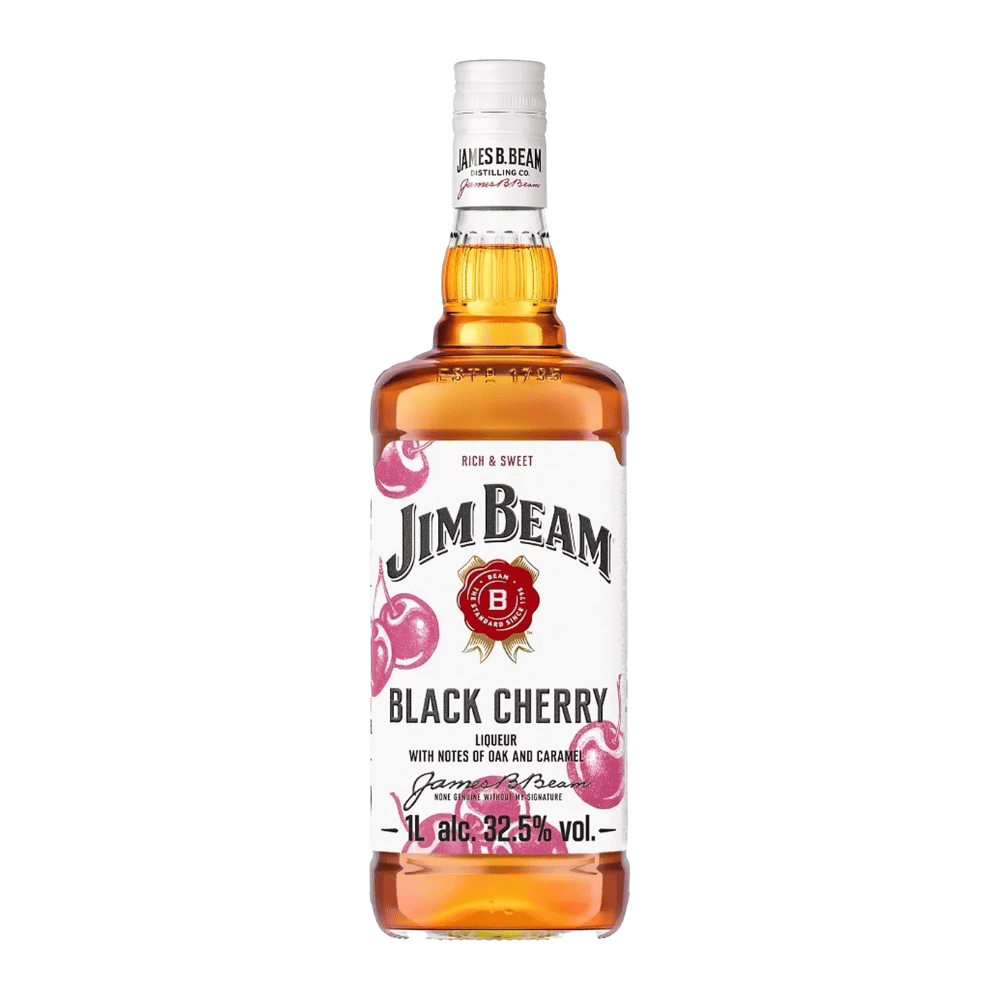 Whisky Bourbon Jim Beam Black Cherry 1L