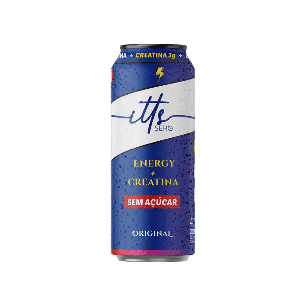 Bebida Itts Sero Energy + Creatina Lata 473ml