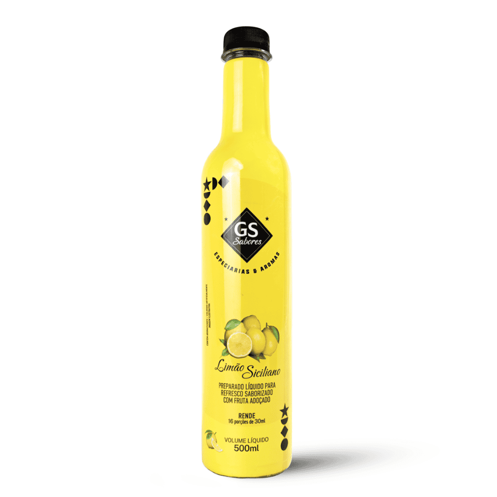 Xarope GS Sabores Limão Siciliano 500ml