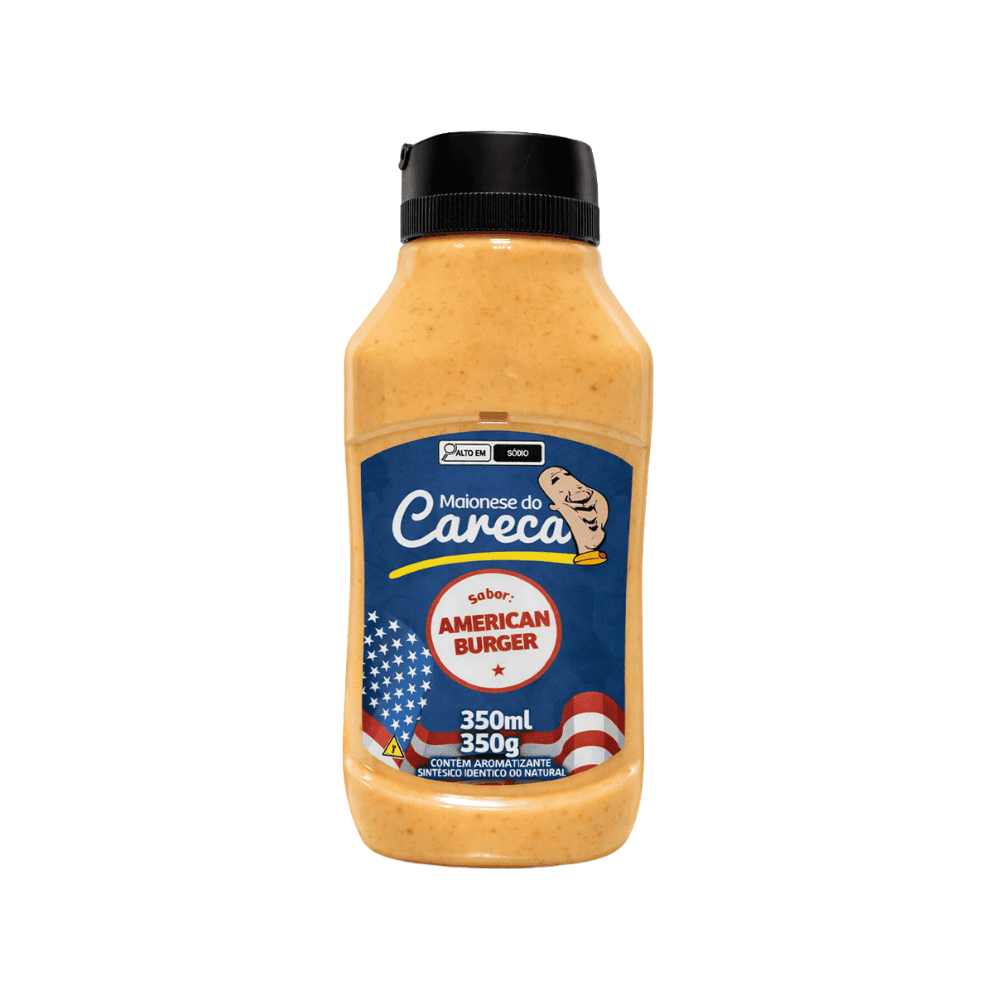 Maionese do Careca American Burger 350g