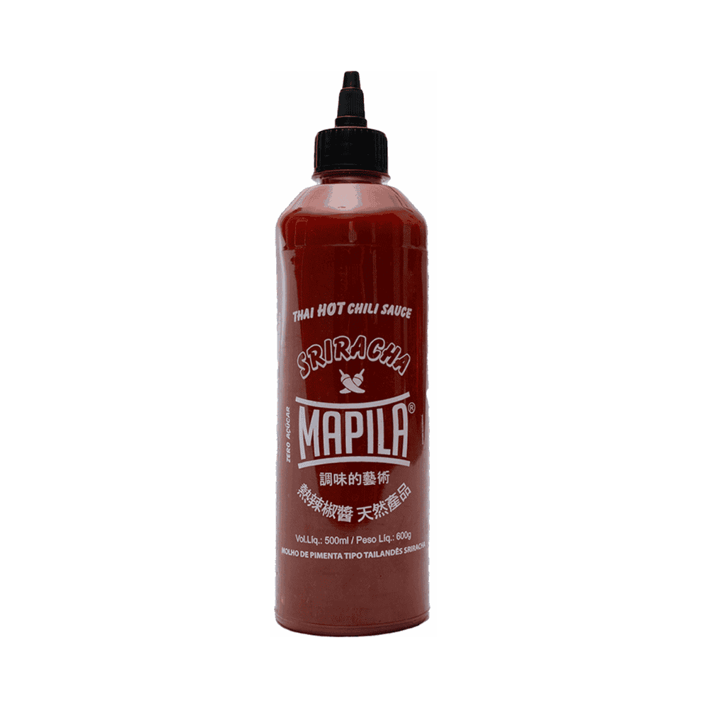 Molho de Pimenta Tailandês Sriracha Mapila 500ml