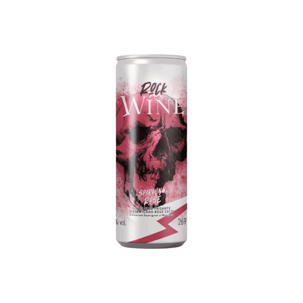 Vinho Góes Rock Wine Frisante Rosé Lata 269ml