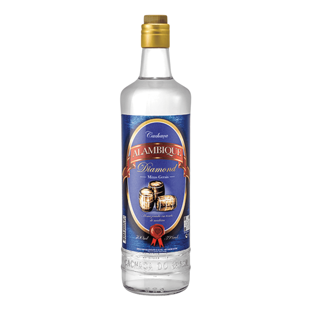 Cachaça Alambique Diamond Prata 700ml