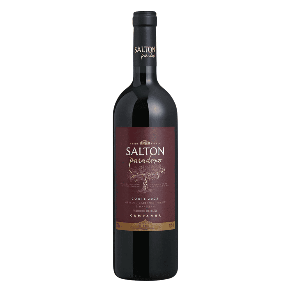 Vinho Salton Paradoxo Corte Merlot Cabernet Franc Marselan 750ml