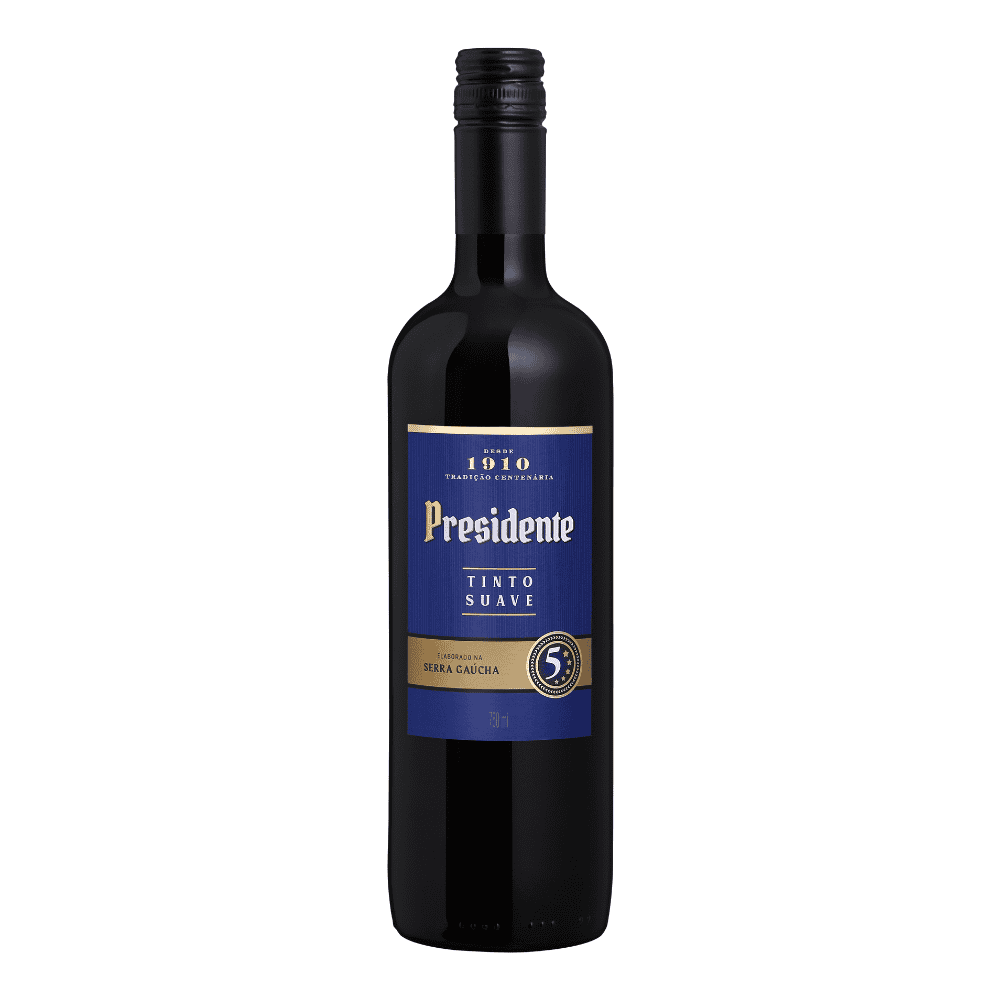 Vinho Salton Presidente Tinto Suave 750ml
