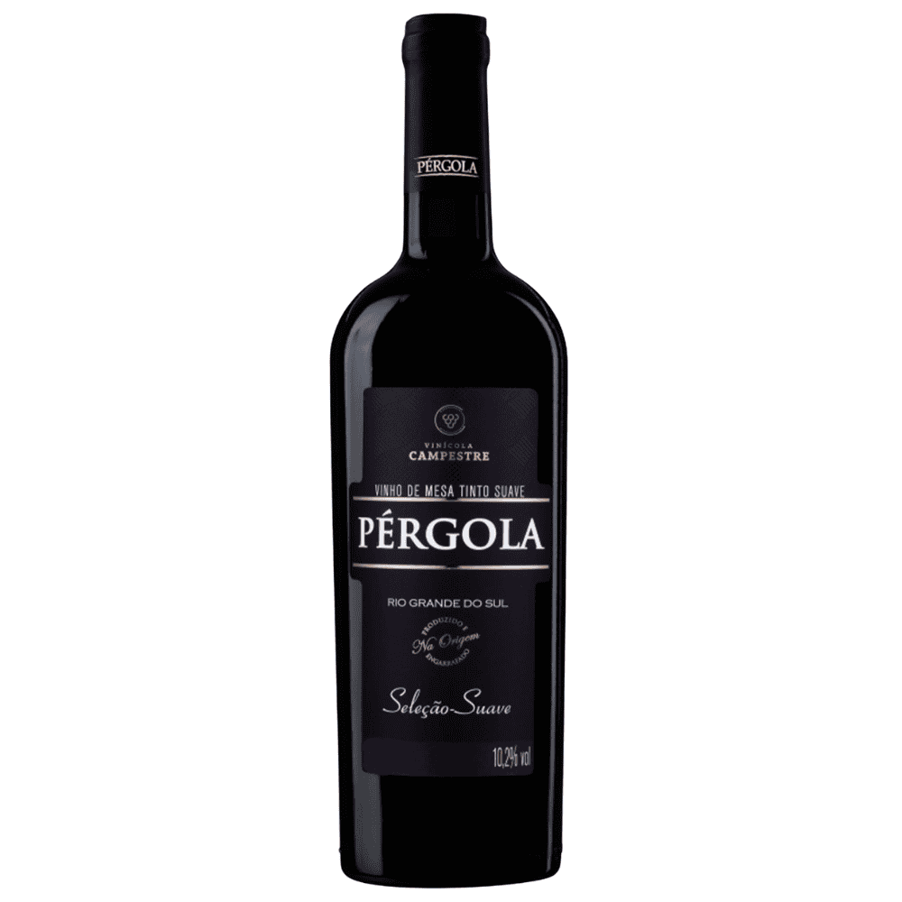 Vinho Pérgola Tinto Suave 1L