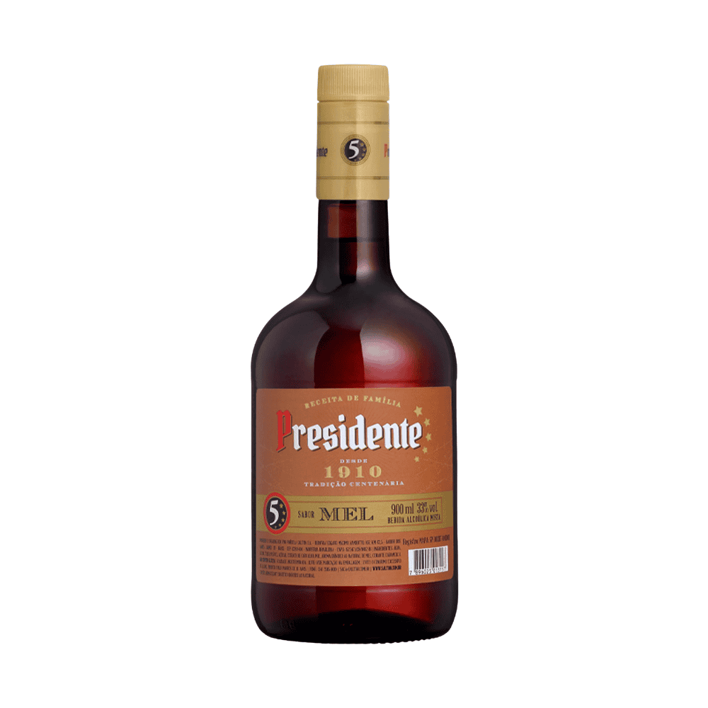 Conhaque Presidente com Mel 900ml
