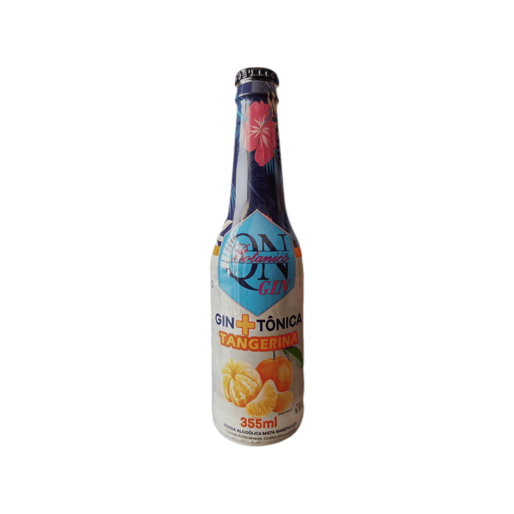 Coquetel QN Botanics Gin Tônica Tangerina 355ml