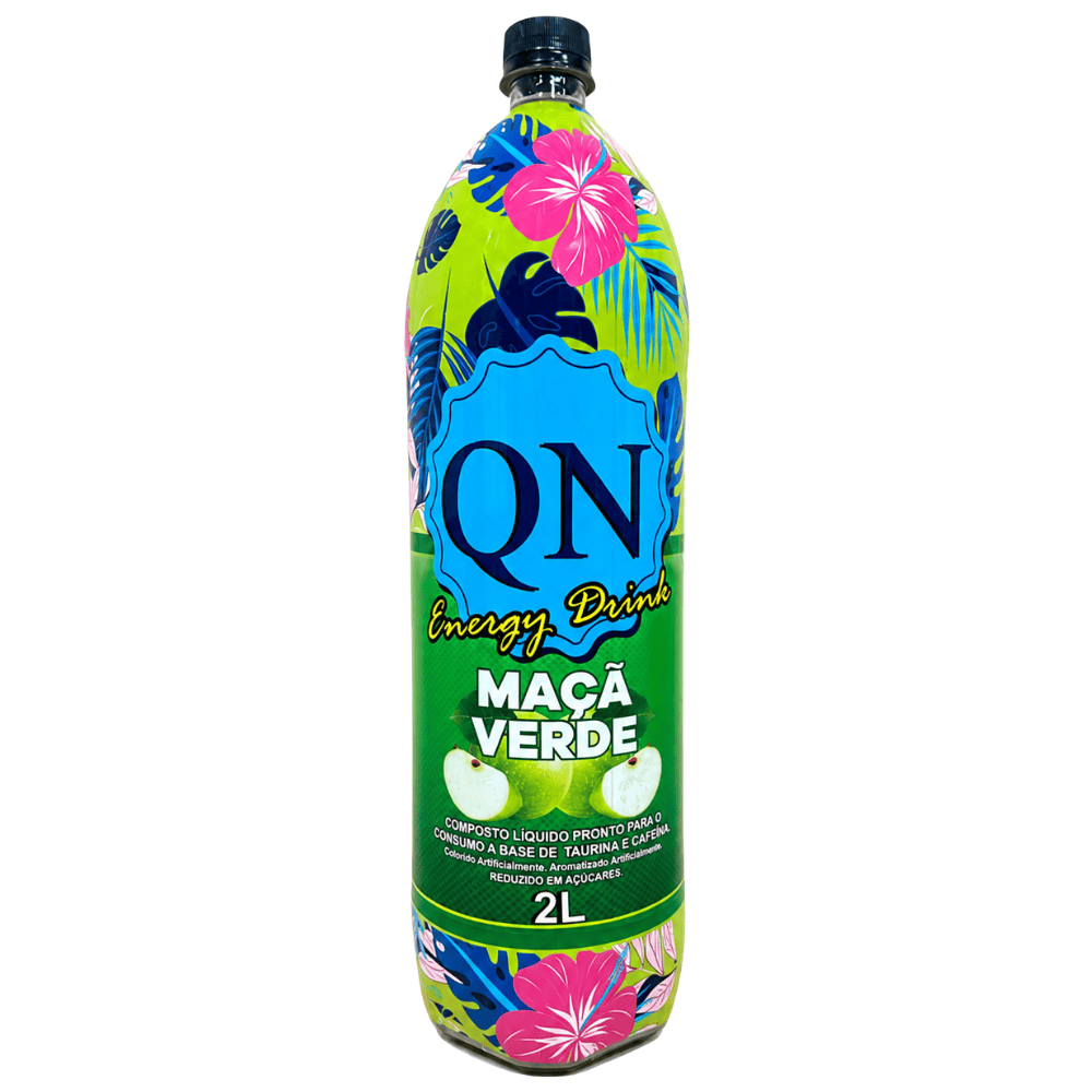 Energético QN Maçã Verde 2L