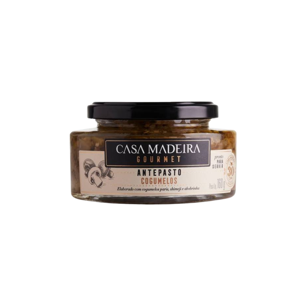Antepasto Casa Madeira Cogumelos 160g