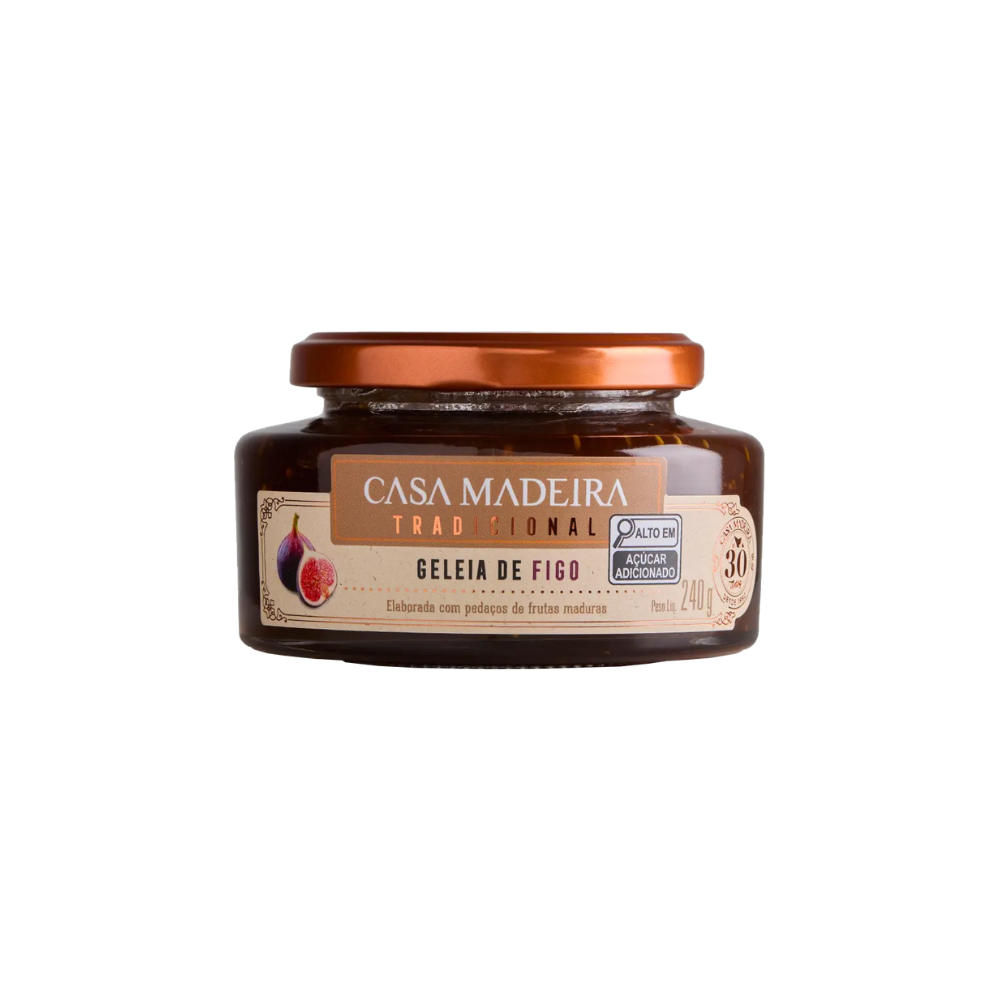 Geléia Casa Madeira Tradicional Figo 240g