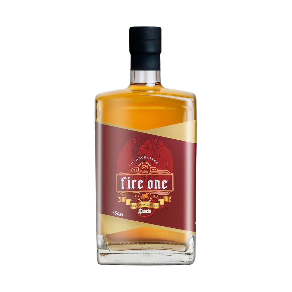 Whisky Fire One Canela 750ml