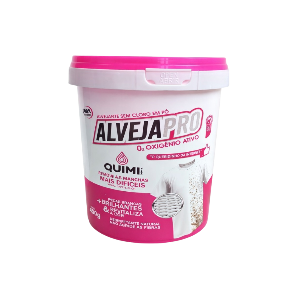 Alvejante em Pó Percabonato de Sódio Alvejapro Quimivida 450g