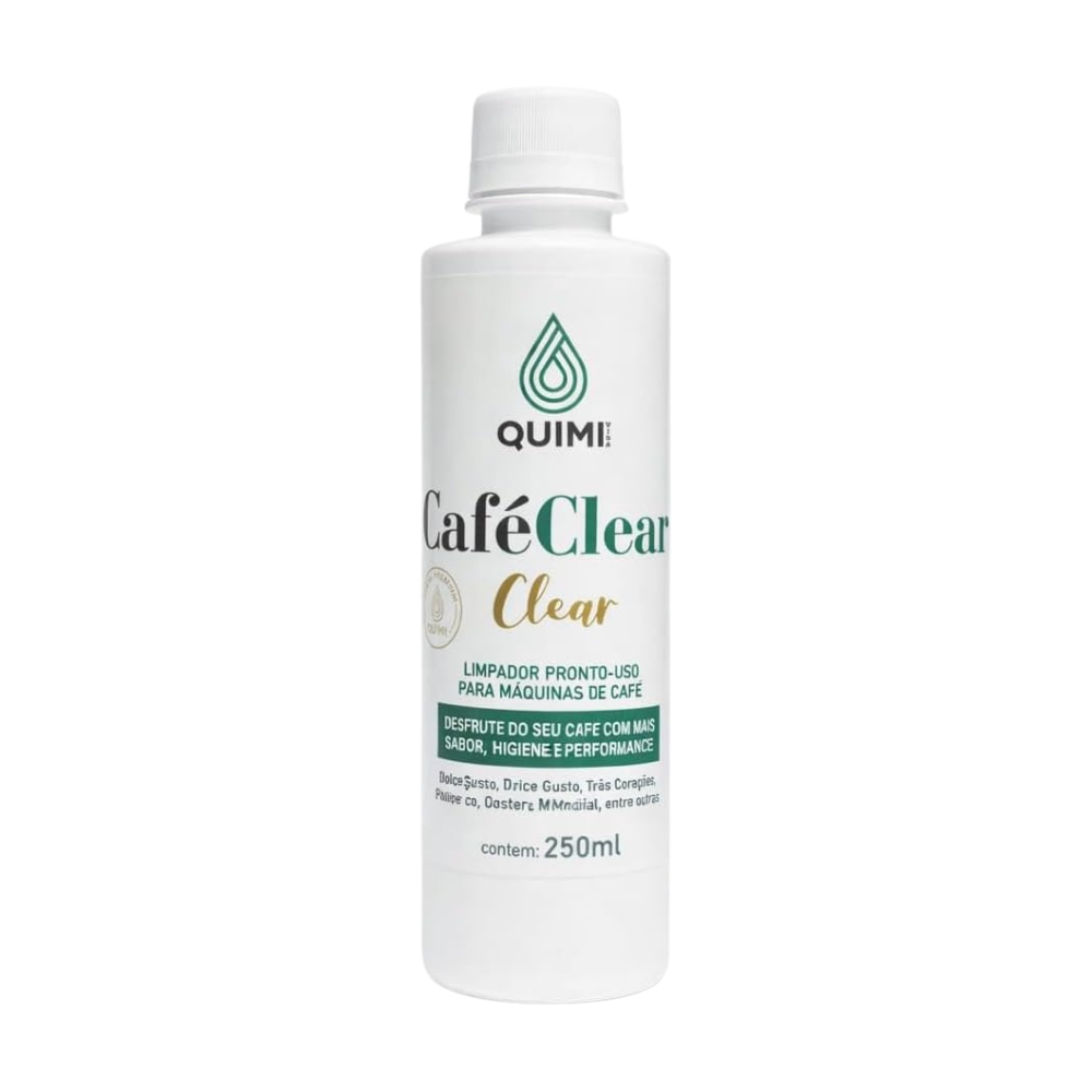 Descalcificador para Máquinas de Café CaféClean Clear Quimivida 250ml