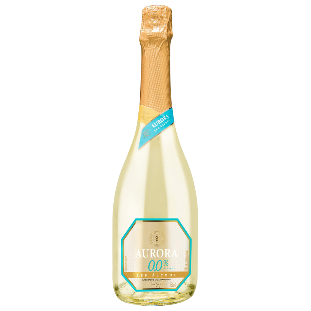 Espumante Aurora Zero Álcool Branco 750ml