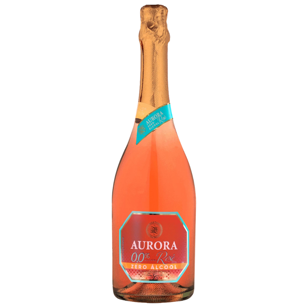 Espumante Aurora Zero Álcool Rosé 750ml