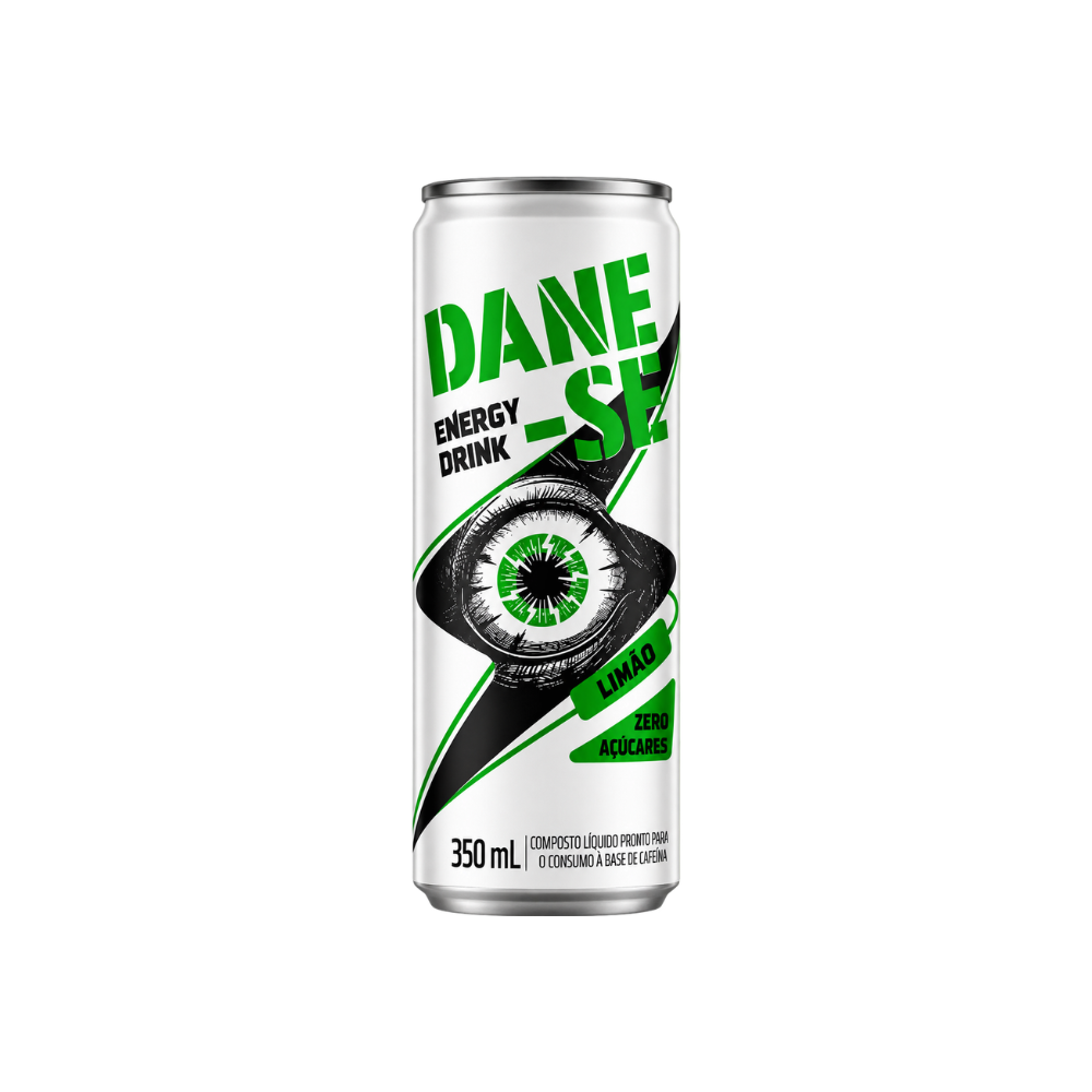 Energético Dane-se Limão Lata 350ml
