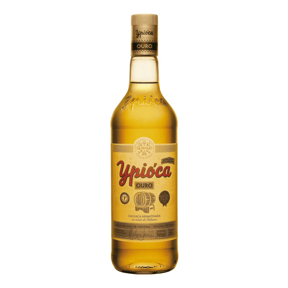 Cachaça Ypióca Ouro 965ml