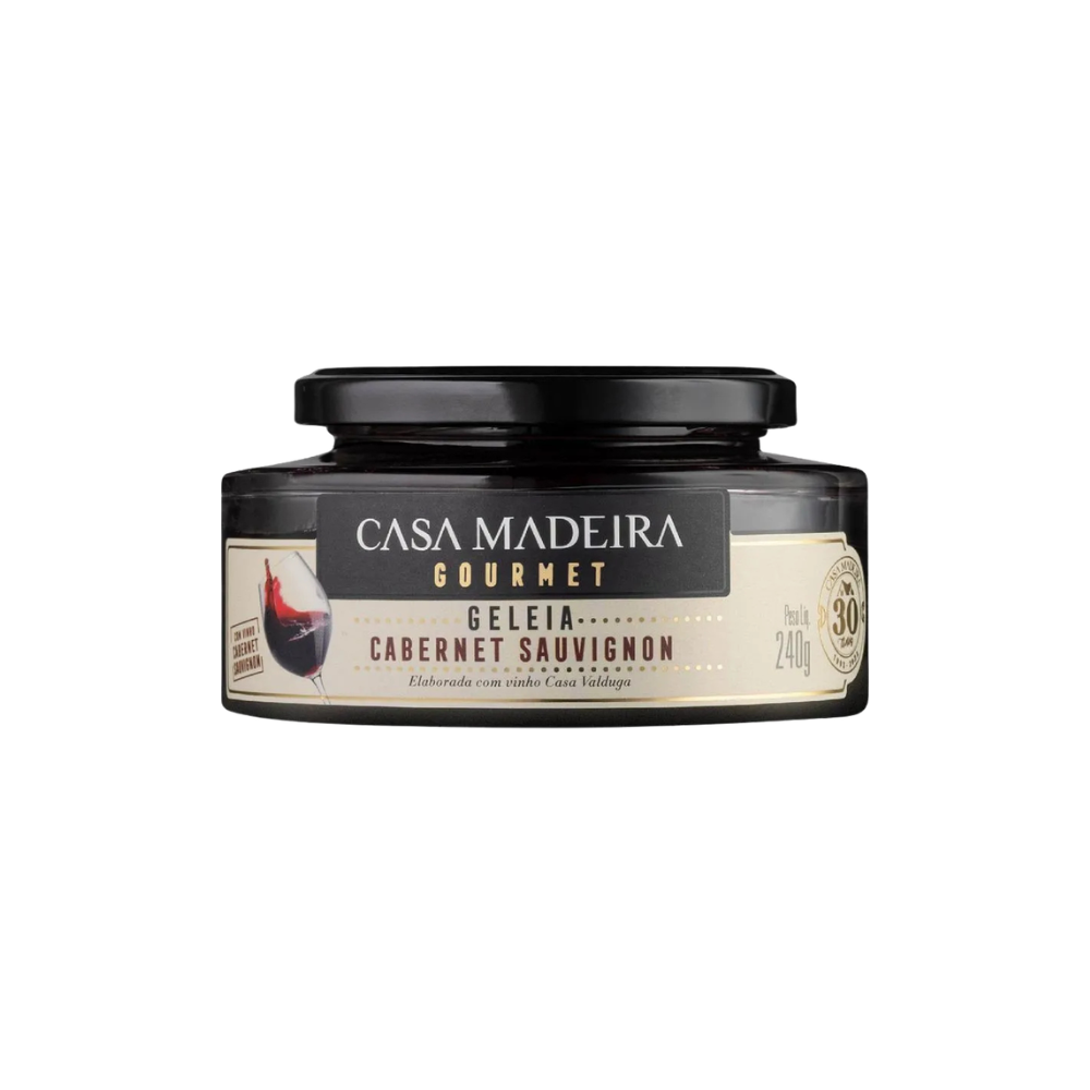 Geléia Casa Madeira Gourmet Cabernet Sauvignon 240g