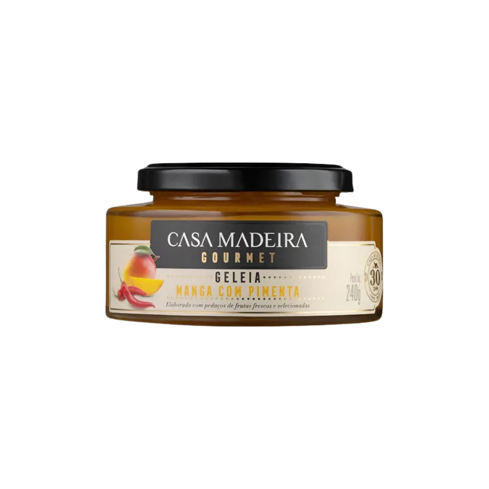 Geléia Casa Madeira Gourmet Manga com Pimenta 240g