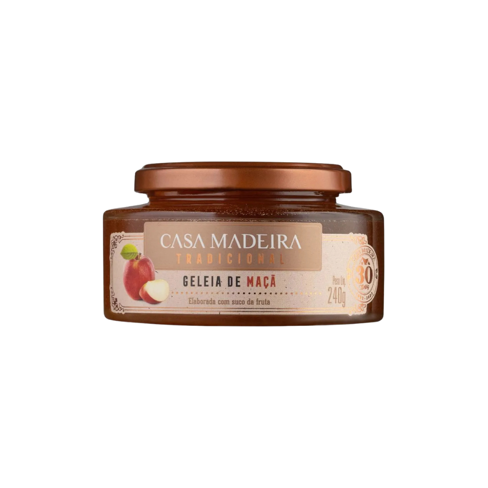 Geléia Casa Madeira Tradicional Maçã 240g